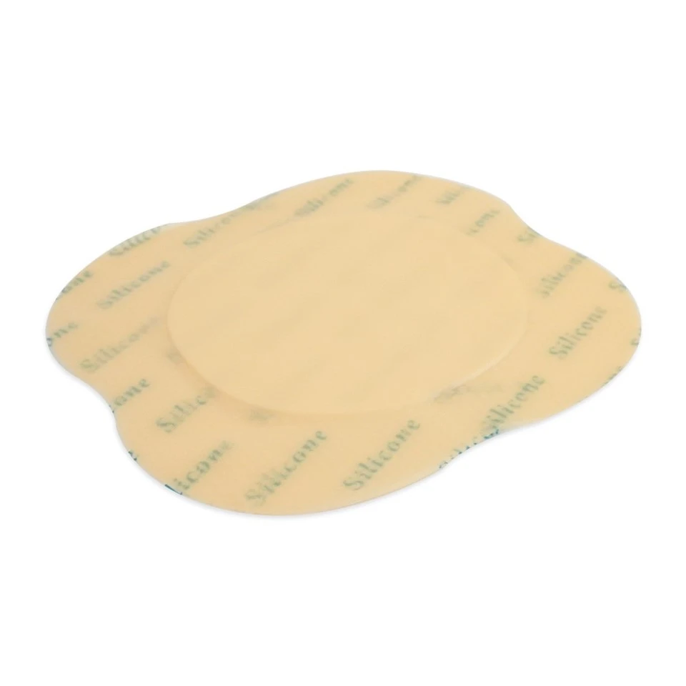 Silicone Foam Dressing With Border Adhesive Wound Dressing Bandage For Bed Sores Pressure Sores